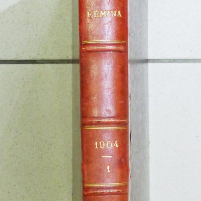FEMINA 1904. 12 N° du 1° semestre reliés. 560 pages. – Image 2
