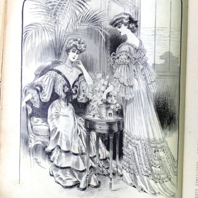FEMINA 1904. 12 N° du 1° semestre reliés. 560 pages. – Image 6
