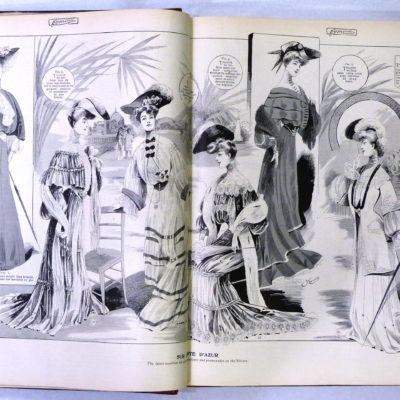 FEMINA 1904. 12 N° du 1° semestre reliés. 560 pages. – Image 5