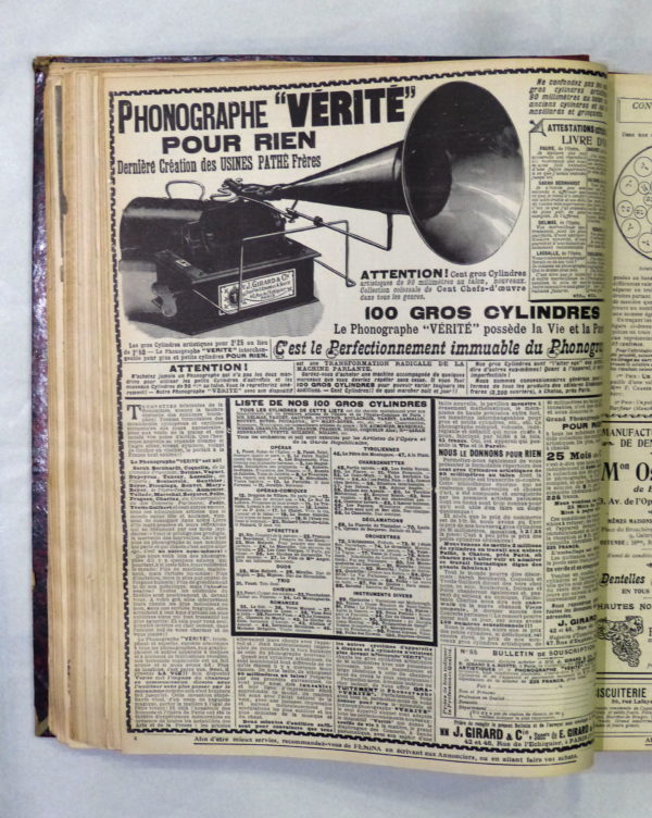 FEMINA 1904. 12 N° du 1° semestre reliés. 560 pages. – Image 9