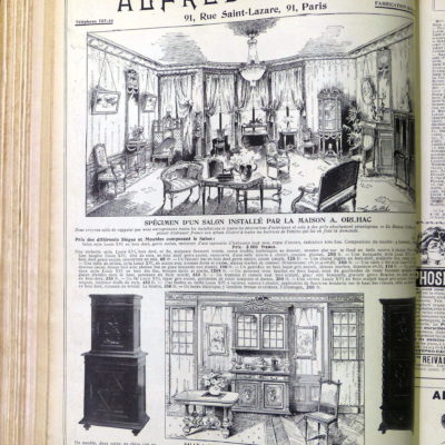 FEMINA 1904. 12 N° du 1° semestre reliés. 560 pages. – Image 4