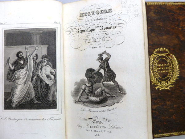 Histoire des Révolutions ROMAINE. 2 Volumes. 1830. VERTOT – Image 7
