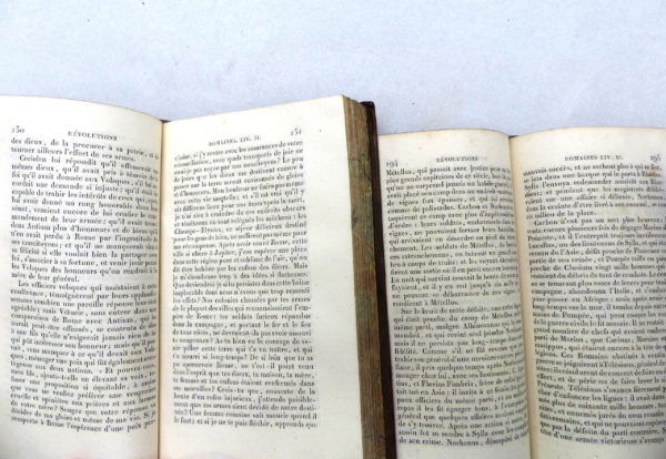 Histoire des Révolutions ROMAINE. 2 Volumes. 1830. VERTOT – Image 8