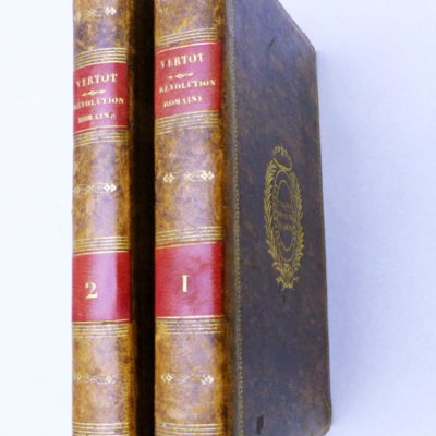 Histoire des Révolutions ROMAINE. 2 Volumes. 1830. VERTOT – Image 2