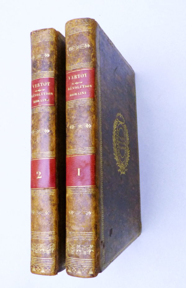 Histoire des Révolutions ROMAINE. 2 Volumes. 1830. VERTOT – Image 2