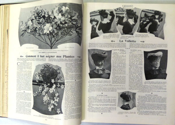 FEMINA 1903. 19 Numéros. Art Nouveau. 680 pages. – Image 4