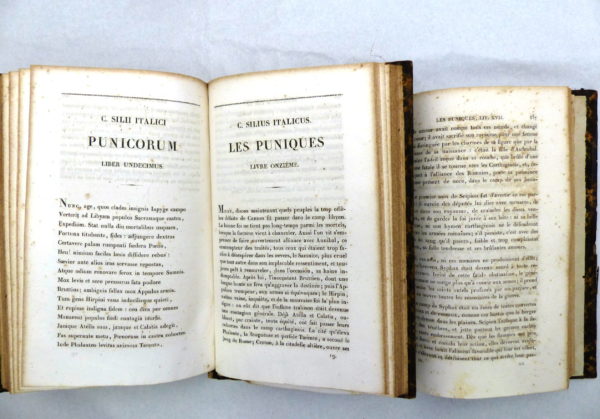 SILIUS ITALICUS. LES PUNIQUES. PANCKOUCKE. 1836. 3 Volumes. BILINGUE – Image 2
