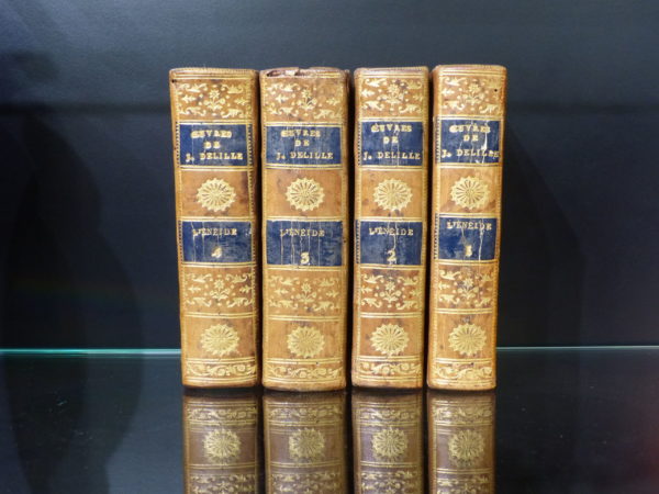 L'ENEIDE. Œuvre & Traduction de Jacques DELILLE. 1804. An XII. 4 Volumes Bilingues – Image 12