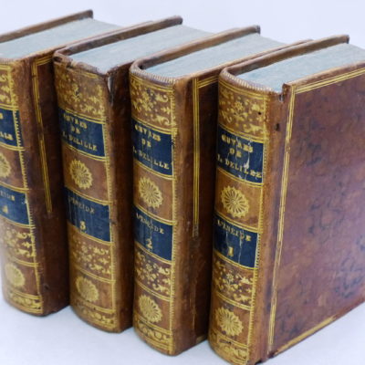 L'ENEIDE. Œuvre & Traduction de Jacques DELILLE. 1804. An XII. 4 Volumes Bilingues – Image 2