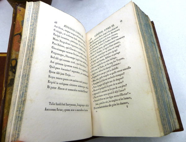 L'ENEIDE. Œuvre & Traduction de Jacques DELILLE. 1804. An XII. 4 Volumes Bilingues – Image 7