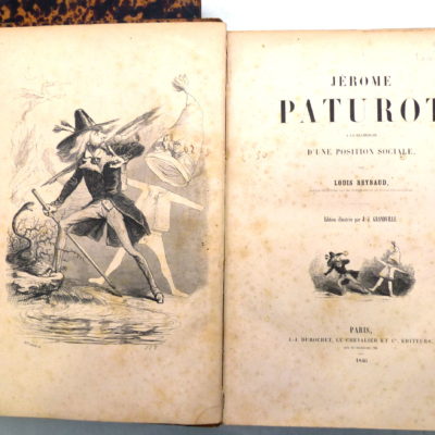 Jérome PATUROT. Louis Reybaud. 1846. 2 Volumes XIX° In-8 – Image 4