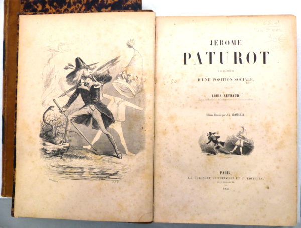 Jérome PATUROT. Louis Reybaud. 1846. 2 Volumes XIX° In-8 – Image 4