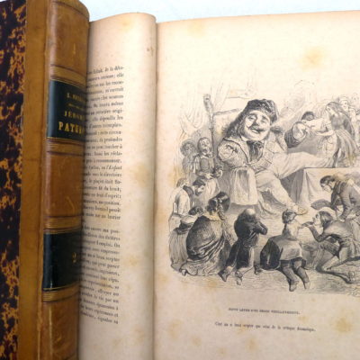 Jérome PATUROT. Louis Reybaud. 1846. 2 Volumes XIX° In-8 – Image 8