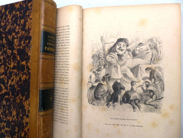 Jérome PATUROT. Louis Reybaud. 1846. 2 Volumes XIX° In-8 – Image 8