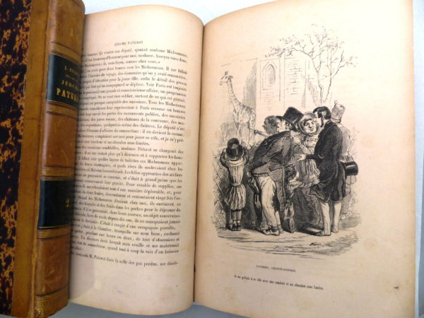 Jérome PATUROT. Louis Reybaud. 1846. 2 Volumes XIX° In-8 – Image 9