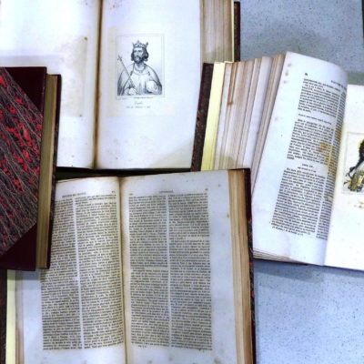 ANQUETIL. Histoire de France. 1853. 4 Volumes 27x19cm, 2050 pages. – Image 6
