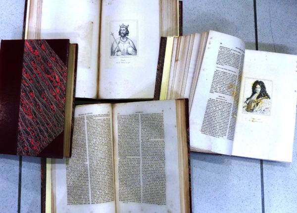 ANQUETIL. Histoire de France. 1853. 4 Volumes 27x19cm, 2050 pages. – Image 6