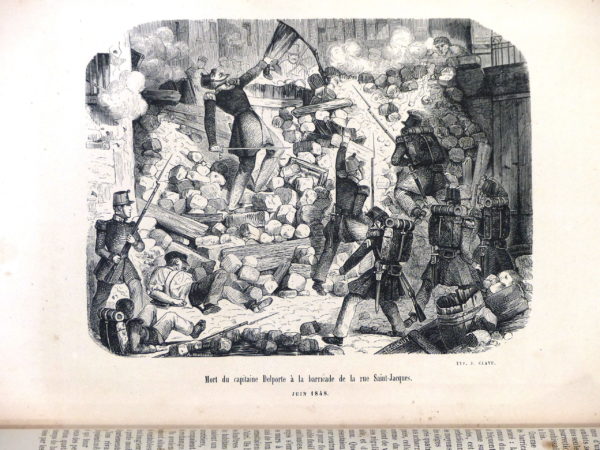 ANQUETIL. Histoire de France. 1853. 4 Volumes 27x19cm, 2050 pages. – Image 9