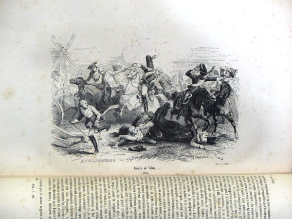 ANQUETIL. Histoire de France. 1853. 4 Volumes 27x19cm, 2050 pages. – Image 10