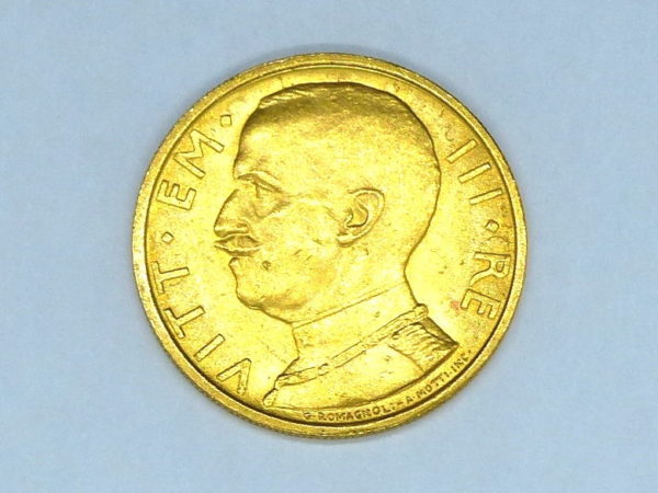 Pièce OR 50 LIRES - 1931-IX.  TTB. ITALIA. Vittorio Emmanuelle III – Image 4