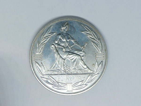 Lot de 5 Médailles Cupronickel. ECU. Europa. 1980. 1987.1992. 1995. 150 grammes – Image 5
