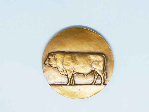 Lot de 4 Médailles Bronze. AGRICULTURE et Comice agricole de CHATELLERAULT – Image 4