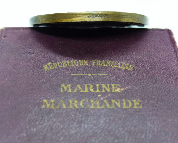 Lot de 3 Médailles Bronze. Ile d'Arz. Régates Nautisme. Ministere Marine Marchande – Image 12