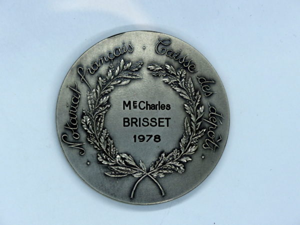 Médaille ARGENT. 131 grammes. Jean Etienne Marie PORTALIS. Graveur: SANTUCCI – Image 5