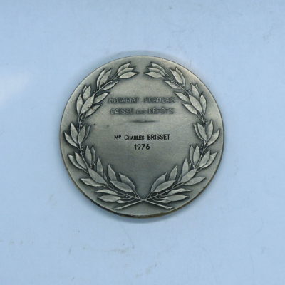ARGENT. 130 gr. LOISEL & POTHIER par Mérelle. NOTARIAT FRANCAIS. Maitre BRISSET – Image 6