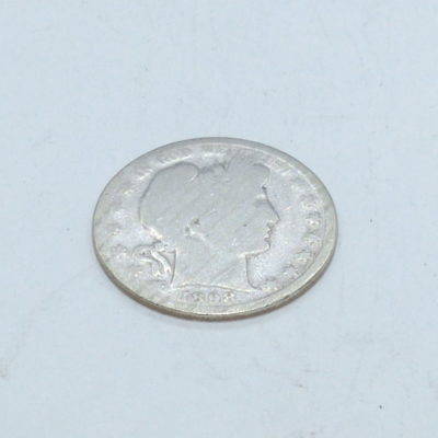 Half Dollar USA 1898. Silver coin. 1/2 Dollar Argent. 1/2 US $. Barber – Image 4