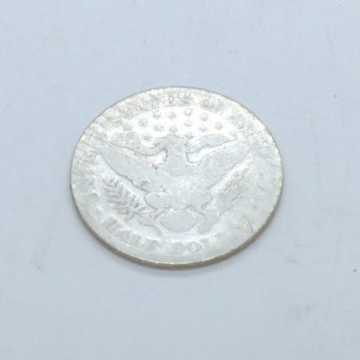 Half Dollar USA 1898. Silver coin. 1/2 Dollar Argent. 1/2 US $. Barber – Image 5