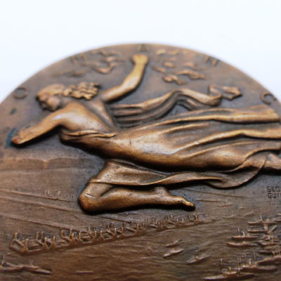 Médaille BRONZE. Porte Avion. Arromanches. Juin 1944. Georges Guiraud – Image 3