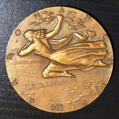 Médaille BRONZE. Porte Avion. Arromanches. Juin 1944. Georges Guiraud – Image 2