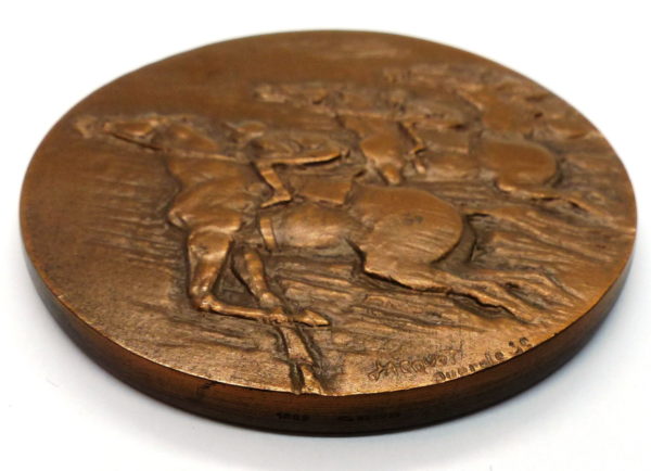 Médaille BRONZE. PMU. Pari Mutuel Urbain. Courses Hippiques. Tiercé. Chevaux – Image 2