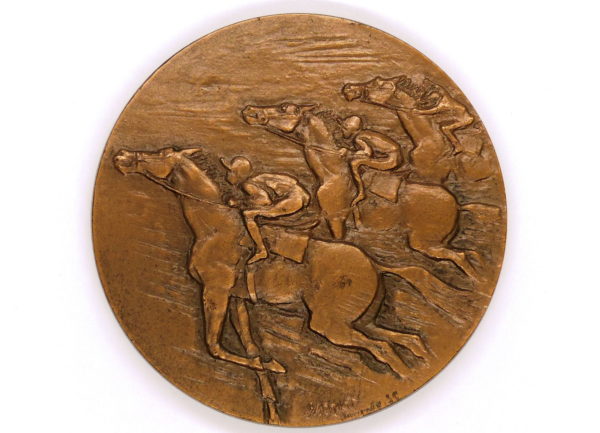 Médaille BRONZE. PMU. Pari Mutuel Urbain. Courses Hippiques. Tiercé. Chevaux – Image 3