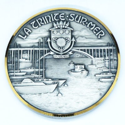 Médaille BRONZE. LA TRINITE SUR MER. J.Balme. Deh hag atao. Catamaran – Image 6