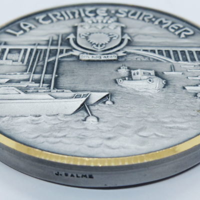 Médaille BRONZE. LA TRINITE SUR MER. J.Balme. Deh hag atao. Catamaran – Image 7