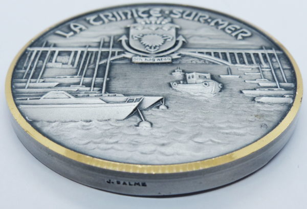 Médaille BRONZE. LA TRINITE SUR MER. J.Balme. Deh hag atao. Catamaran – Image 7