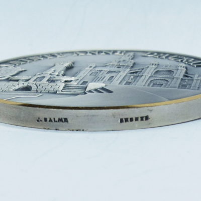 BRONZE. Médaille d'honneur de la ville de SAINTE ANNE D'AURAY. – Image 3