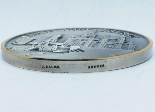 BRONZE. Médaille d'honneur de la ville de SAINTE ANNE D'AURAY. – Image 3