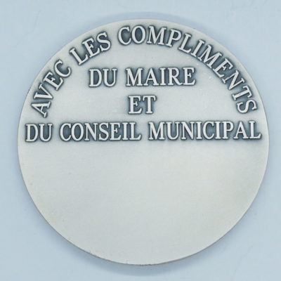 BRONZE. Médaille d'honneur de la ville de SAINTE ANNE D'AURAY. – Image 5