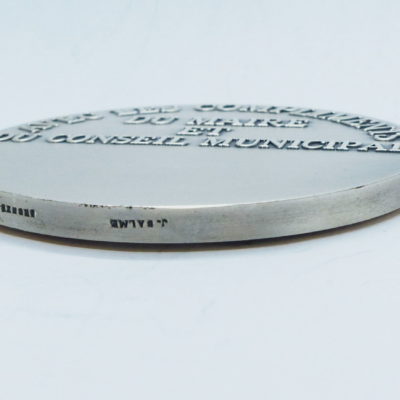 BRONZE. Médaille d'honneur de la ville de SAINTE ANNE D'AURAY. – Image 4