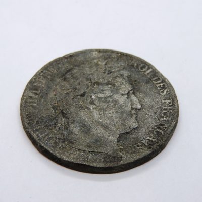 5 FR ARGENT 1847 - Fausse monnaie d'époque - Vraie fausse pièce – Image 5