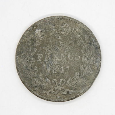 5 FR ARGENT 1847 - Fausse monnaie d'époque - Vraie fausse pièce – Image 3