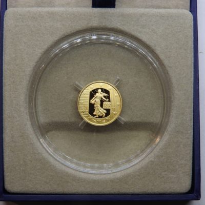 5 €uro OR . SEMEUSE de ROTY pour les 50 Ans du nouveau Francs 1960 - 2010 – Image 8