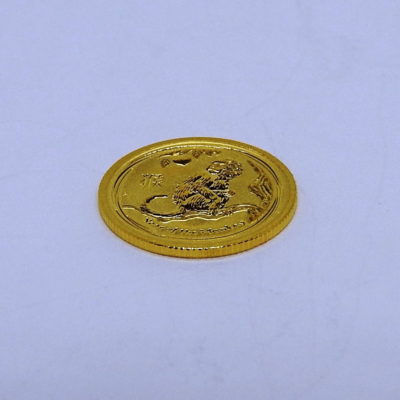 Pièce OR 999. 5 $ AUSTRALIE 2016. Elisabeth II. Year of the monkey. Gold 9999 – Image 7