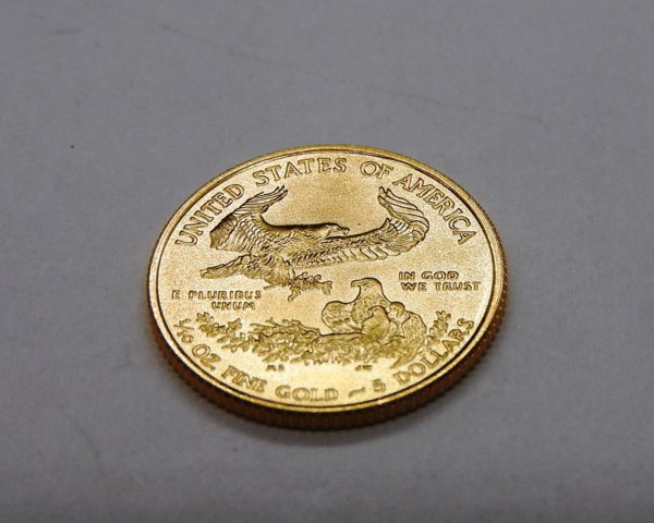 5 Dollars OR 900°/°° USA. Gold coin 5 $. 3,4 gr. 1/10° Oz. Liberty 2016. St Gaudens. – Image 2