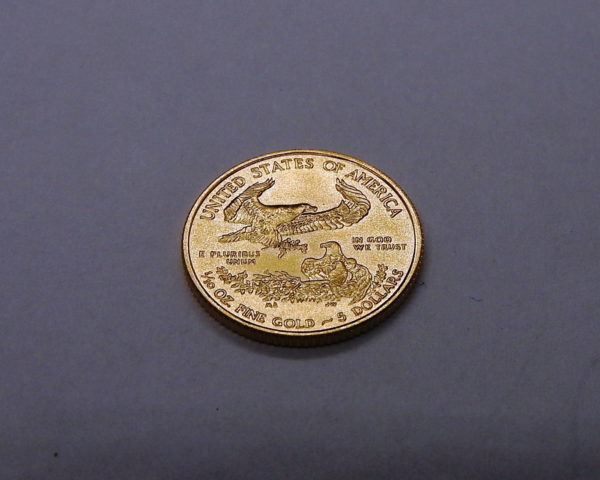 5 Dollars OR 900°/°° USA. Gold coin 5 $. 3,4 gr. 1/10° Oz. Liberty 2016. St Gaudens. – Image 3