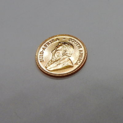 1/10 KRUGERAND. Or 916°/°°. Fyngoud 1/10 Oz. Suid Afrika Gold Coin – Image 3