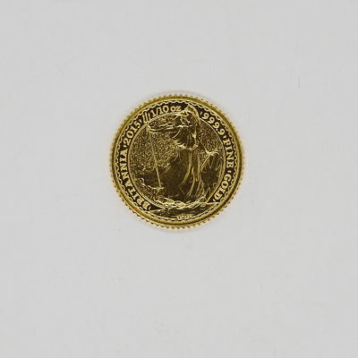 10 Pounds Fine Gold Coin GB. Britannia 2015. 1/10 Oz. OR 999,9°/°° 24 Carats. 10£ – Image 4